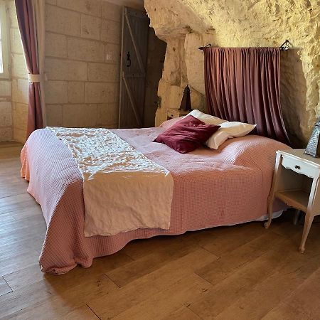 Villa L’escale Troglo au bord de la Loire à Souzay-Champigny Extérieur photo