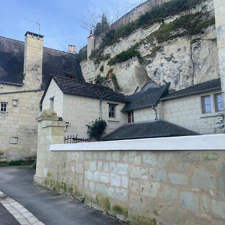 Villa L’escale Troglo au bord de la Loire à Souzay-Champigny Extérieur photo