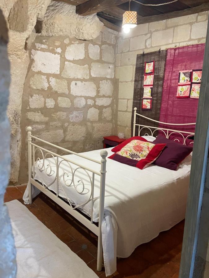 Villa L’escale Troglo au bord de la Loire à Souzay-Champigny Extérieur photo