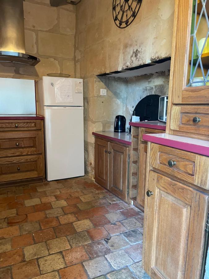 Villa L’escale Troglo au bord de la Loire à Souzay-Champigny Extérieur photo