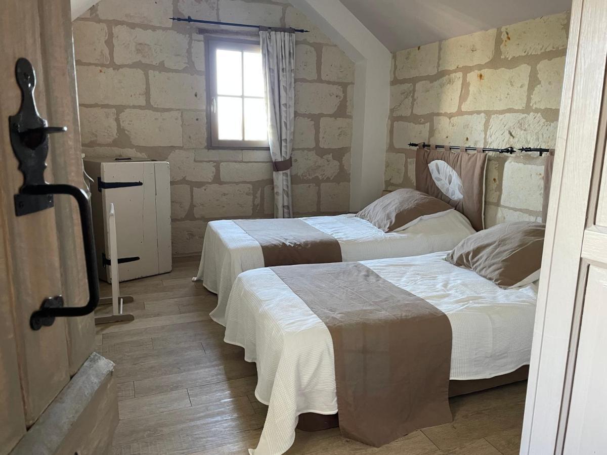 Villa L’escale Troglo au bord de la Loire à Souzay-Champigny Extérieur photo